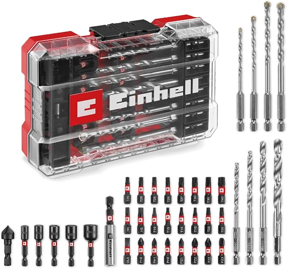 Einhell Orijinal M-CASE 39 Parça Darbeye Dayanıklı Aksesuar Seti 49108763