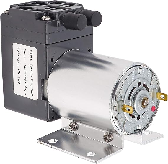 Mini Vacuum Pump 65kpa Negative Pressure Suction Pumping DC 12V 5L per minute
