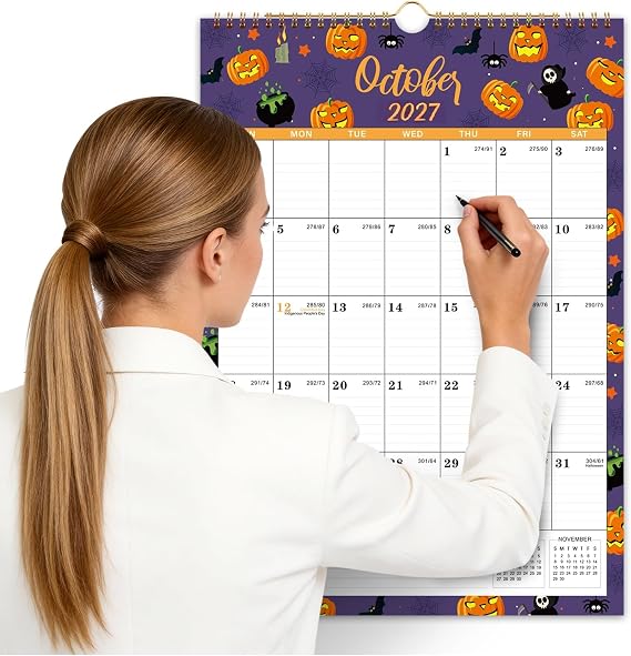 2027 Calendar - 2027 Wall Calendar, 12 Months Calendar Jan 2027-Dec 2027