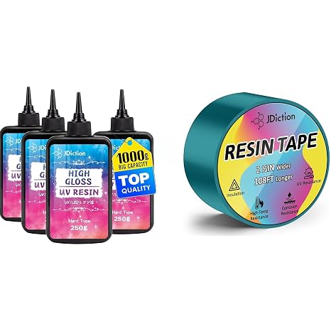Save 20% on 1000g High Gloss UV Resin and Resin Tape