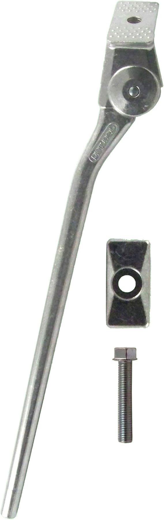 Greenfield KS2 285mm Kickstand Silver Standard Mount, Sold Each