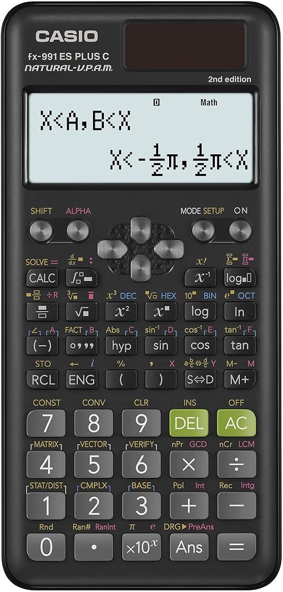Casio fx-991ES Plus C 2nd Edition Calculator