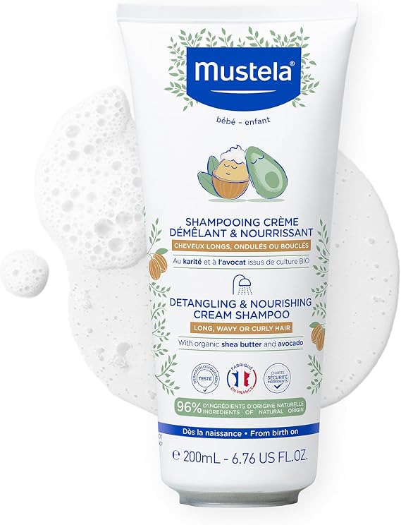 Mustela Detangling & Nourishing Cream Shampoo (Kolay Tarama Sağlayan Şampuan) 200 ml 299942