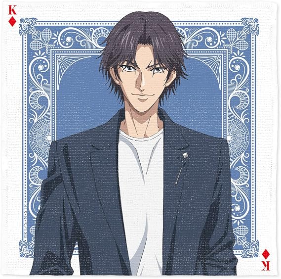 The New Prince of Tennis Illustration by Keigo Atobe Trump Motif Plain Clothes Ver., Hand Towel