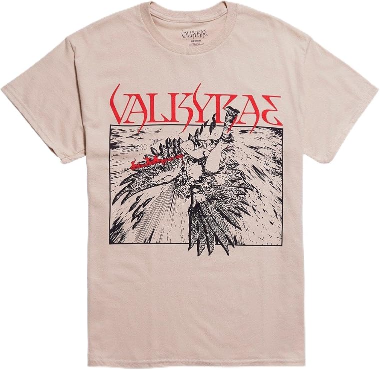 Hot Topic Valkyrae Box Portrait T-Shirt Natural Large