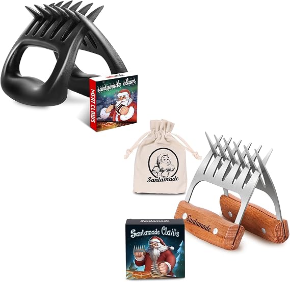 Meat Claws + Stainless Steel Meat Claws, Stocking Stuffers, Christmas Gifts for Men Women, Griiling Gifts, funny kitchen gadgets