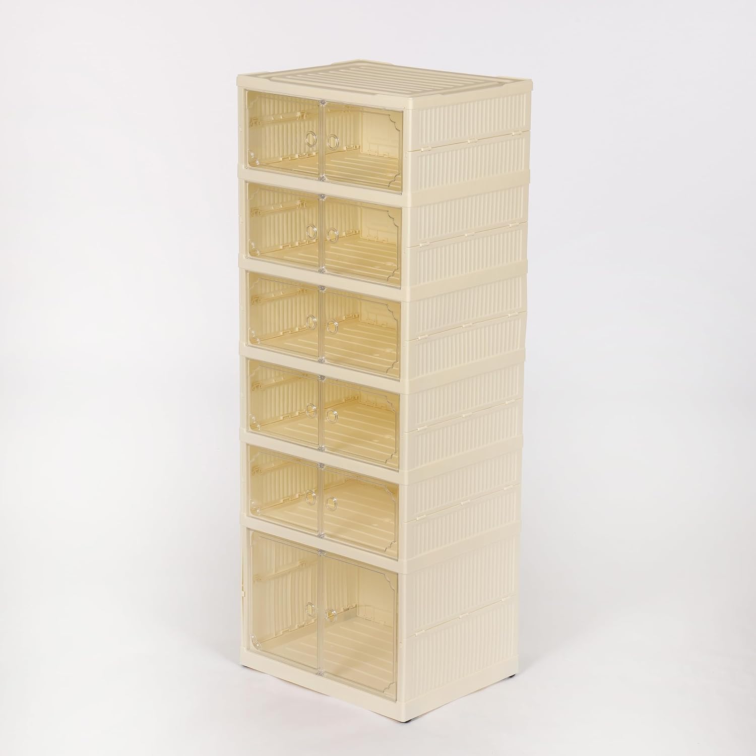 6 Shelves Multi-Purpose, Large, Foldable Cabinet, Shoe Rack and Shelf