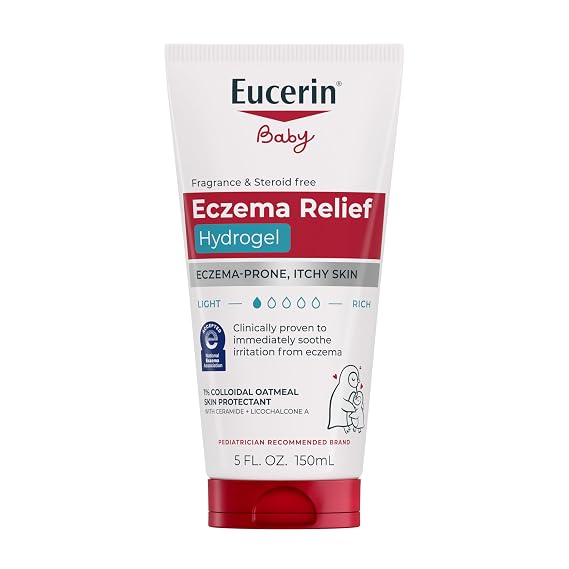 Eucerin Baby Eczema Relief Hydrogel with Colloidal Oatmeal, 5 FL OZ