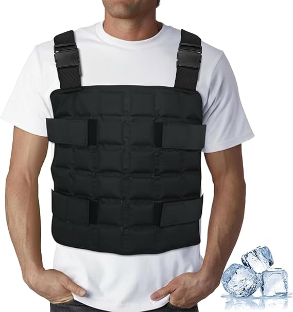WORLD-BIO 72-Cell Ice Cooling Vest for Men & Women