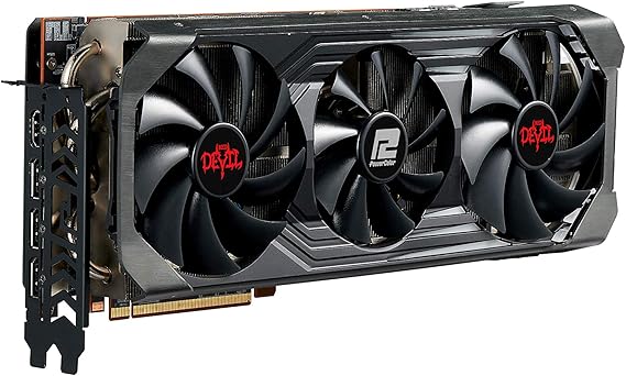 PowerColor Red Devil AMD RadeonTM RX 6800 XT Gaming Graphics Card with 16GB GDDR6 Memory, Powered by AMD RDNATM 2, Raytracing, PCI Express 4.0, HDMI 2.1, AMD Infinity Cache