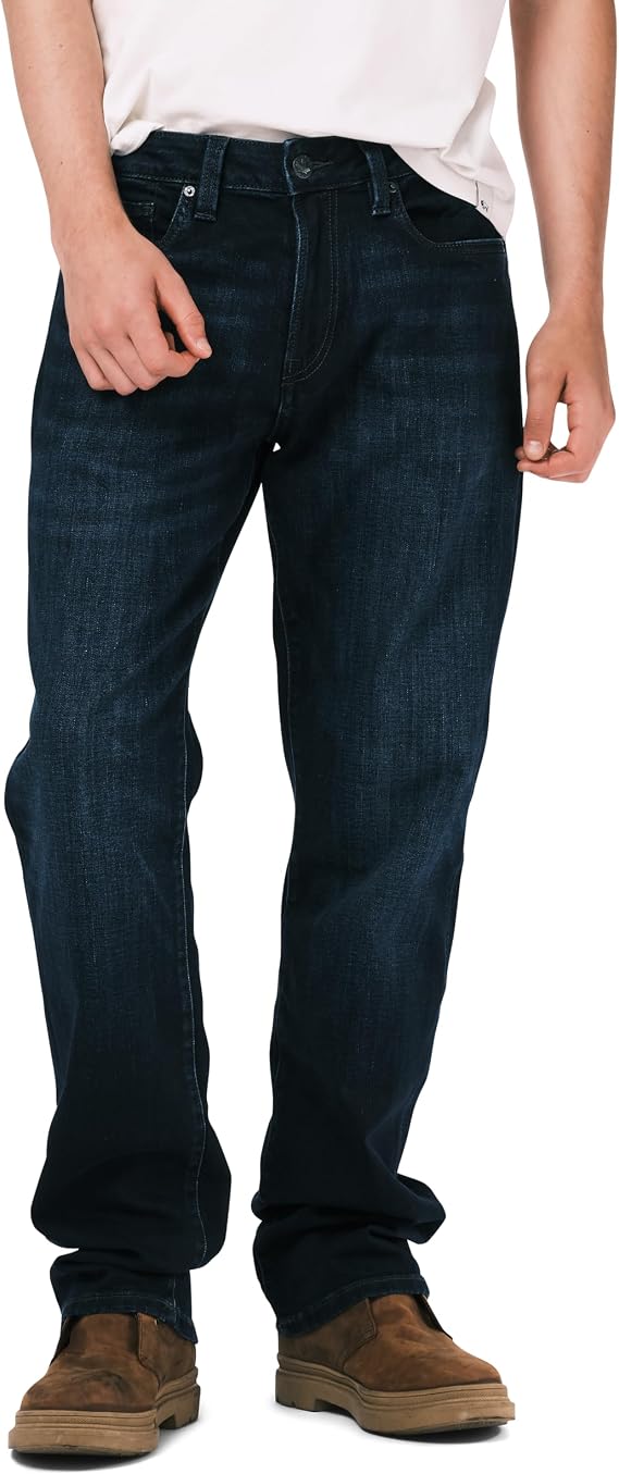 Buffalo David Bitton Men's Relaxed Straight Driven Jeans