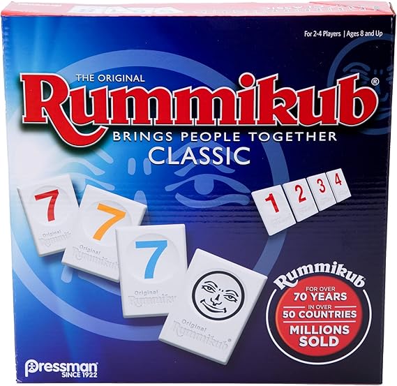 Pressman Rummikub - The Original Rummy Tile Game