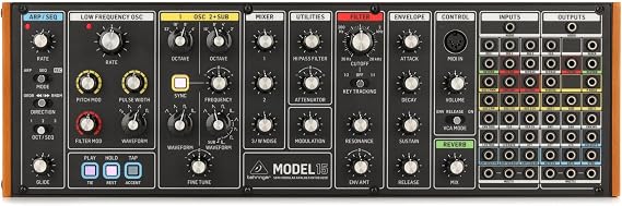 Bellinger Behringer Semi-Modular Synthesizer Patchable with Euro Rack MODEL 15