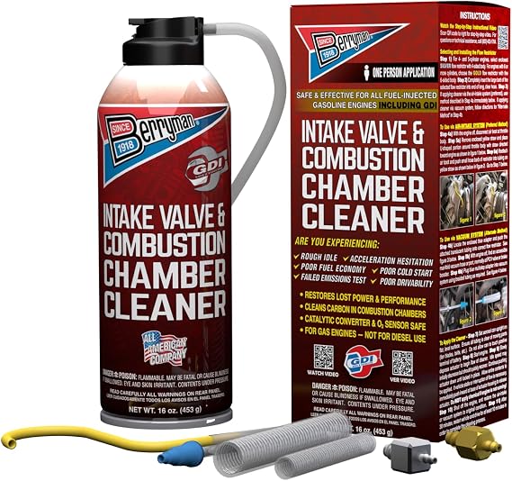 Berryman Products 2611 Intake Valve and Combustion Chamber Cleaner, 16-Ounce Aerosol