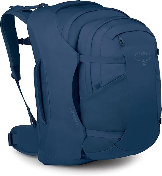 Osprey Farpoint Men's Travel Pack, 55L, Antique Blue