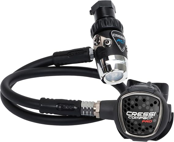 Cressi MC9-SC / Compact Pro Regulator - Adult Regulator SC in INT or DIN 300 Version