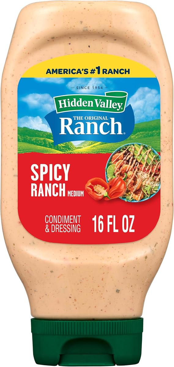 Hidden Valley Spicy Ranch Salad Dressing 473 ml