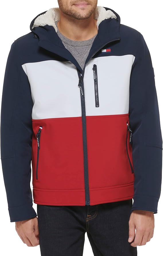 Tommy Hilfiger Mens Logo Anorak Jacket