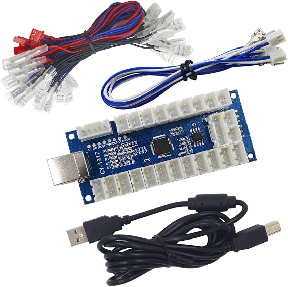 Arcade USB Encoder LED Zero Delay Arcade Controller PC PS3 Android Arcade DIY Kit LED Arcade LED Button
