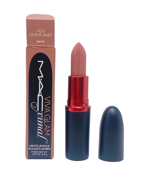 MAC Ximal Viva Glam Matte Lipstick - VG2 Viva Planet (.12 Oz / 3.5 g)