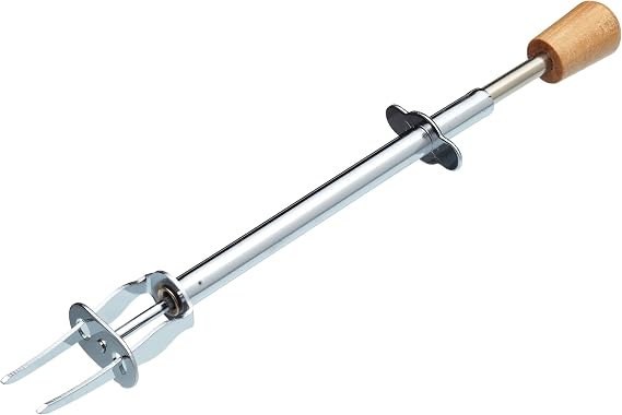 KitchenCraft Vintage-Style Telescopic Pickle Fork, 17 cm (6.5")