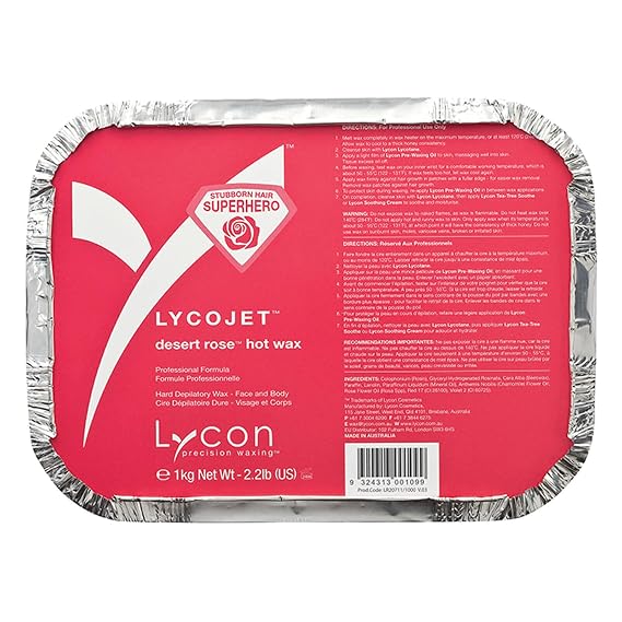 Lycon LycoJet Desert Rose Wax Stripless Hard Wax 35.3 oz
