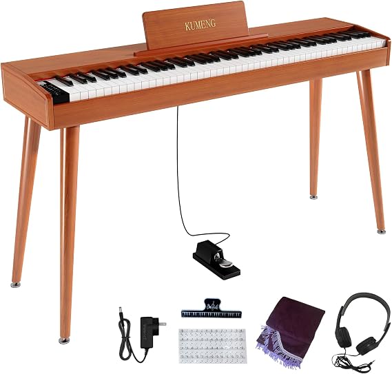 Digital Piano 88 Key Semi Weighted Keyboard, Electric Piano