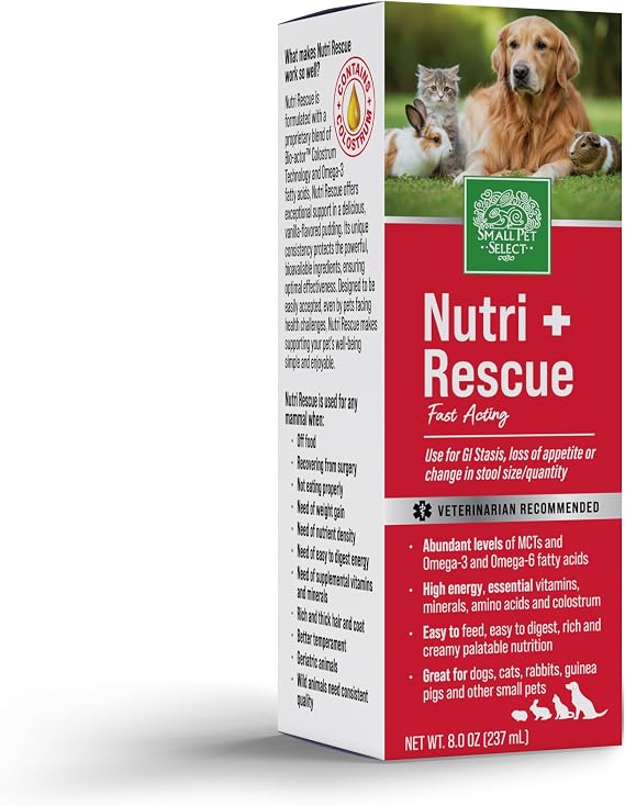 Nutri-Rescue (fast nutrition to keep GI tract moving) (8 OZ Liquid)