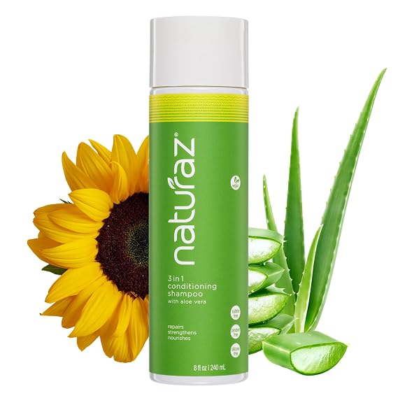 3-in-1 Conditioning Shampoo Cleanser, Conditioner & Detangler for Curly, Coily, Wavy Curls, Dry or Damaged Hair Sulfate-Free
