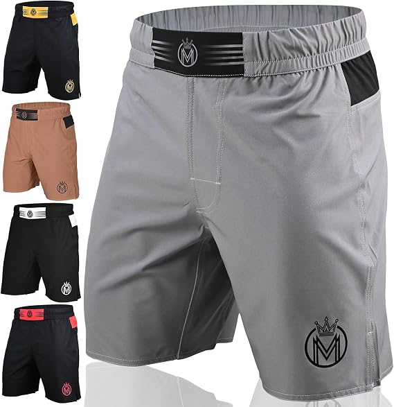 Mmaショーツ&bjjショーツメンズ、ufcグラップリングファイトショーツ ボクシング、キックボクシング、ムエタイ7インチクロストレーニングワークアウト用
