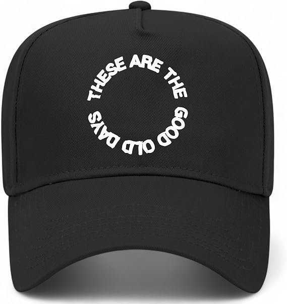 These are The Good Old Days Vintage Trucker Hat | Trendy Summer Cowgirl Graphic Cute | Premium Baseball Hat for Men & Women