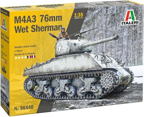 Italeri M4A3 76mm Wet Sherman