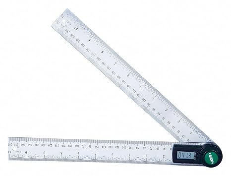 INSIZE 2176-200 Electronic Protractor, 8"