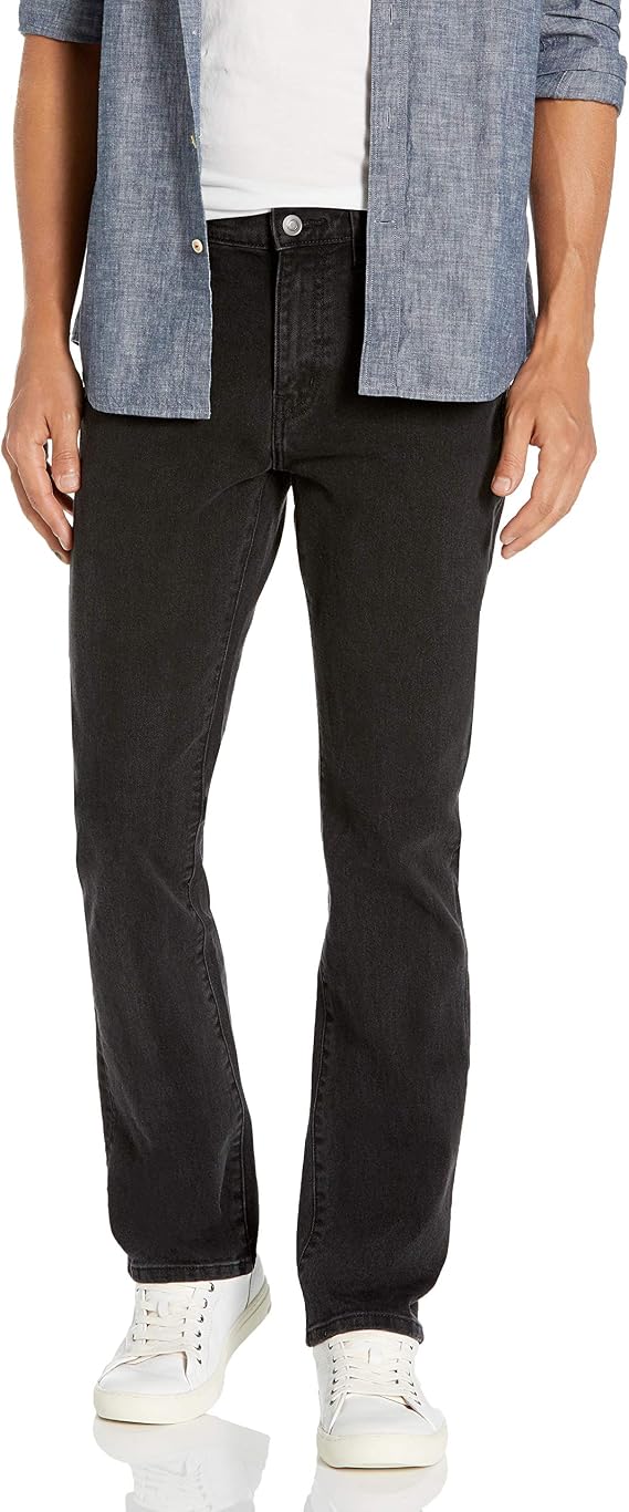 Amazon Essentials Men's Jeans, Slim Fit Stretch, Bootcut - Discontinued Colours