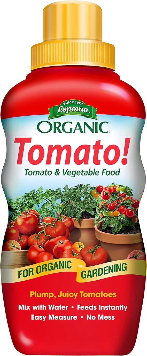 Espoma Organic 8 Ounce Concentrated Tomato! Plant Food - Plant Fertilizer for All Types of Tomatoes and Other Vegetables. for Organic Gardening. Pack of 1.
