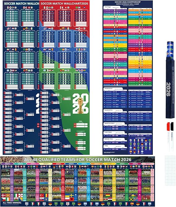 Joyvera Soccer Schedule Poster
