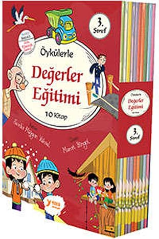 Öykülerle Değerler Eğitimi 3. Sınıflar İçin 10 Kitap Set