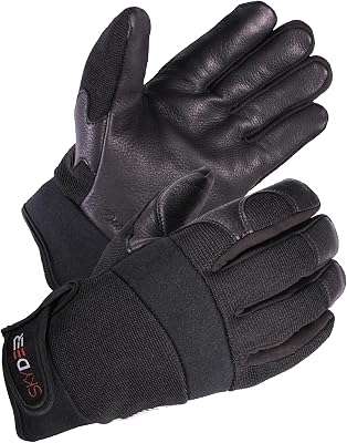 SKYDEER Full Deerskin Leather Winter Drive Work Gloves, Extra Soft 100G 3M Thinsulate, Thermal Insulated Gloves SD2211T