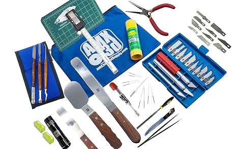 Pro Grade Plus 3D Printer Tool Kit - All The 3D Printing Tools & Accessories Needed to Remove, Clean & Finish 3D Prints Plus Printer Tune-up Toolkit 3D Print Like a Pro