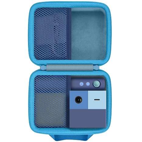 co2CREA Hard Organizer Case for Nex Playground/Blackview PlayPop 8, Blue