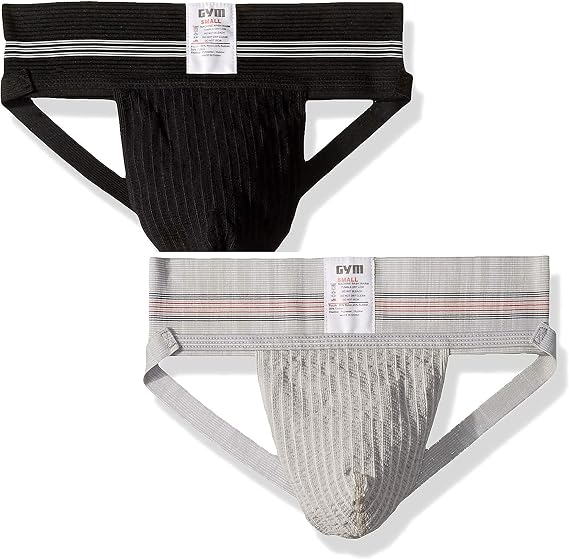 GYM Old School Jockstrap 2-Pack (Medium)