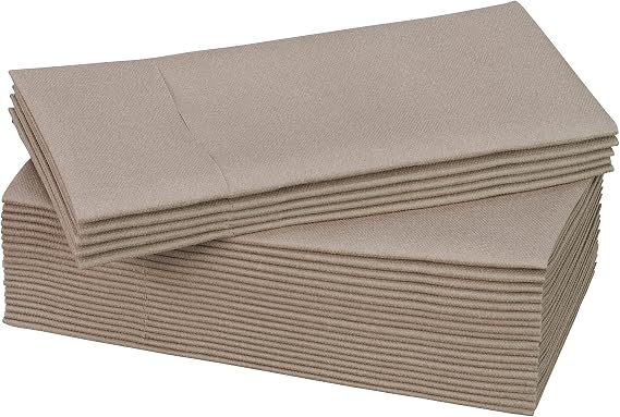 IKEA MOTTAGA Paper Napkin, 38x38 cm, Beige