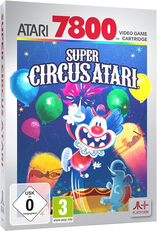 Super Circus Atari (Compatible with Atari 2600+, 7800+ and 7800)