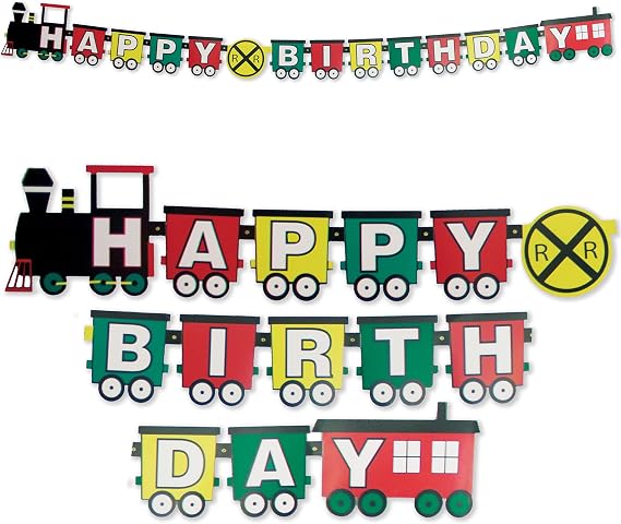 Polar Express Train Backdrop Banner-Kids Birthday Party Decor-Havercamp