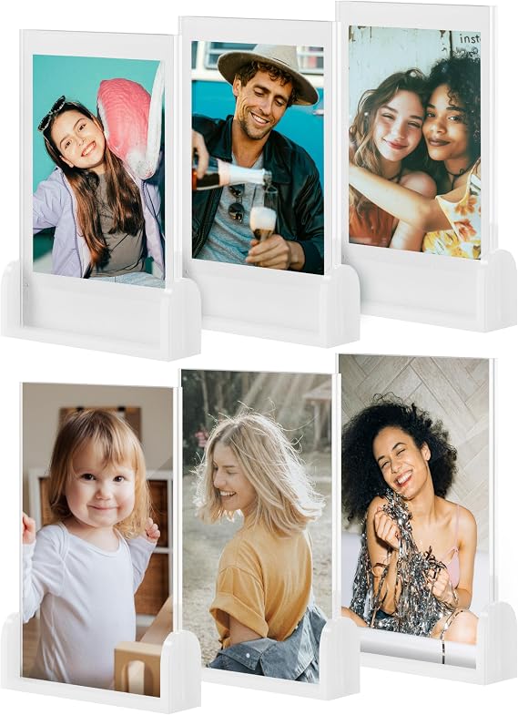 Cute Instax Mini Picture Frames, Small Tabletop Polaroid Photo Frame