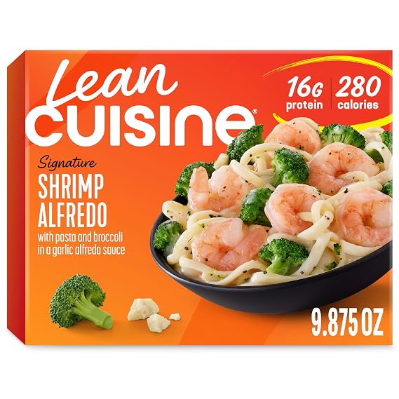Lean Cuisine Shrimp Alfredo, Frozen Meal