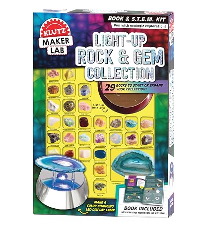Maker Lab: Light-Up Rocks & Gem Collection