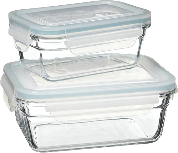 Glasslock 4pc Rec't Set