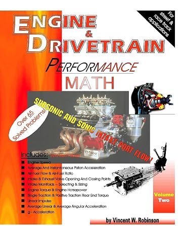 Engine & Drivetrain Performance Math Volume Two