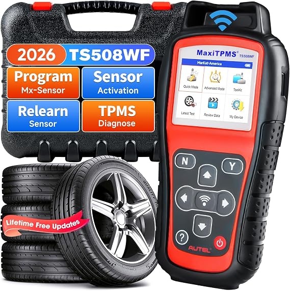 Autel MaxiTPMS TS508WF TPMS Programming Tool, WiFi Ver. of TS508 TS501 Pro